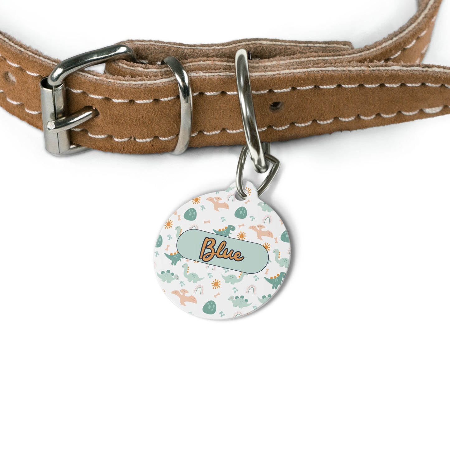 Dino Pet Tag – Personalized Elegance !