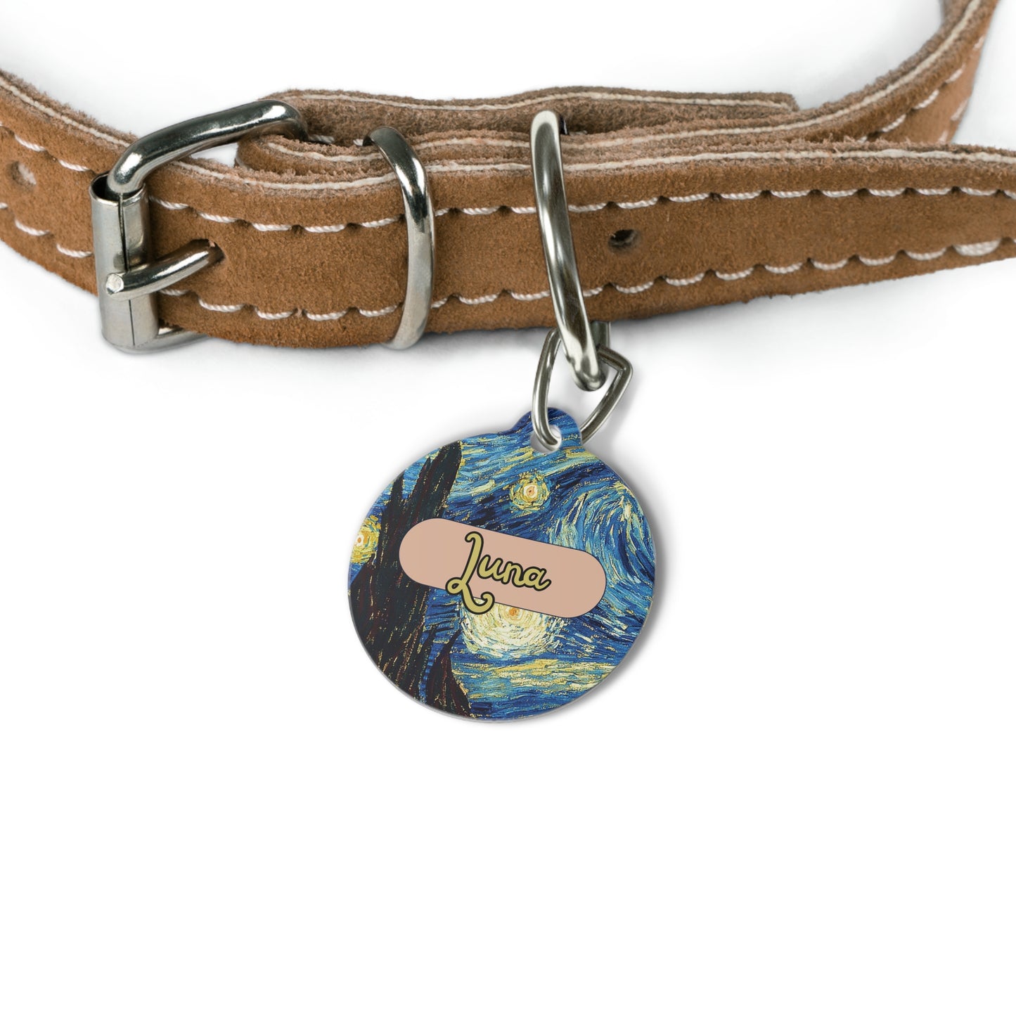 Starry Nights Pet Tag – Personalized Elegance !