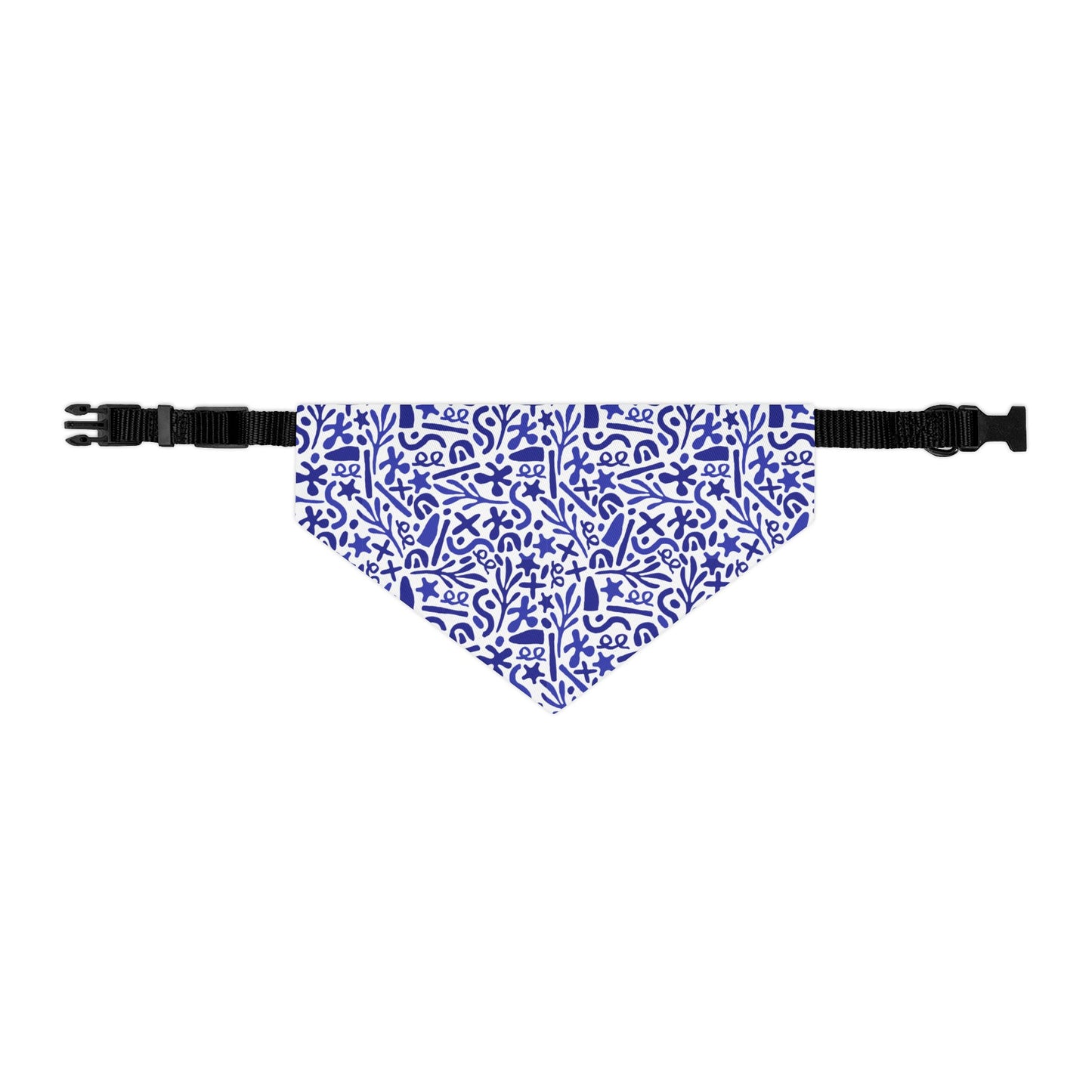 Midnight Blossom Collar-Bandana