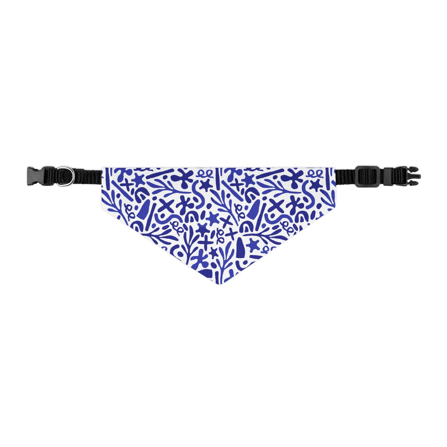 Midnight Blossom Collar-Bandana