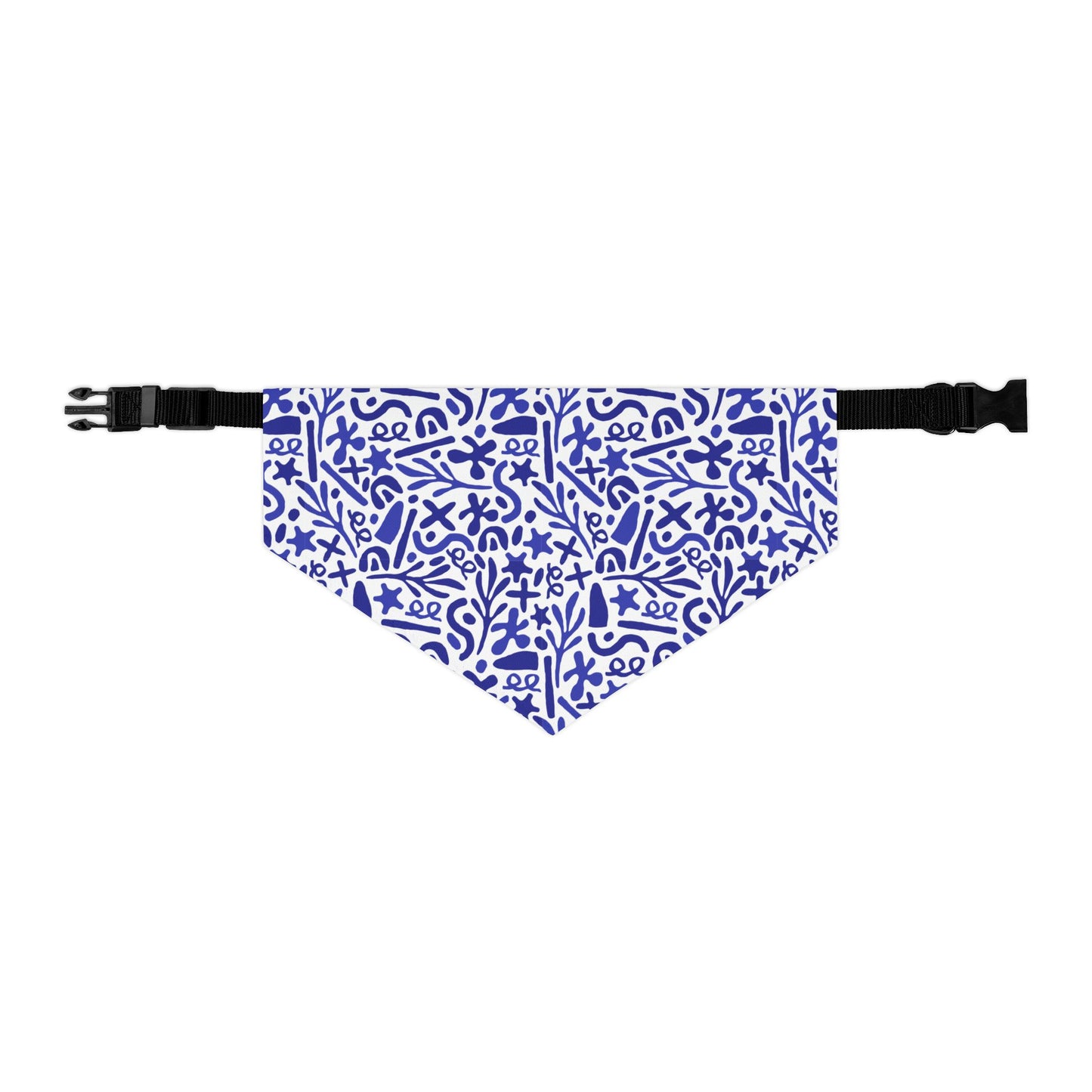 Midnight Blossom Collar-Bandana