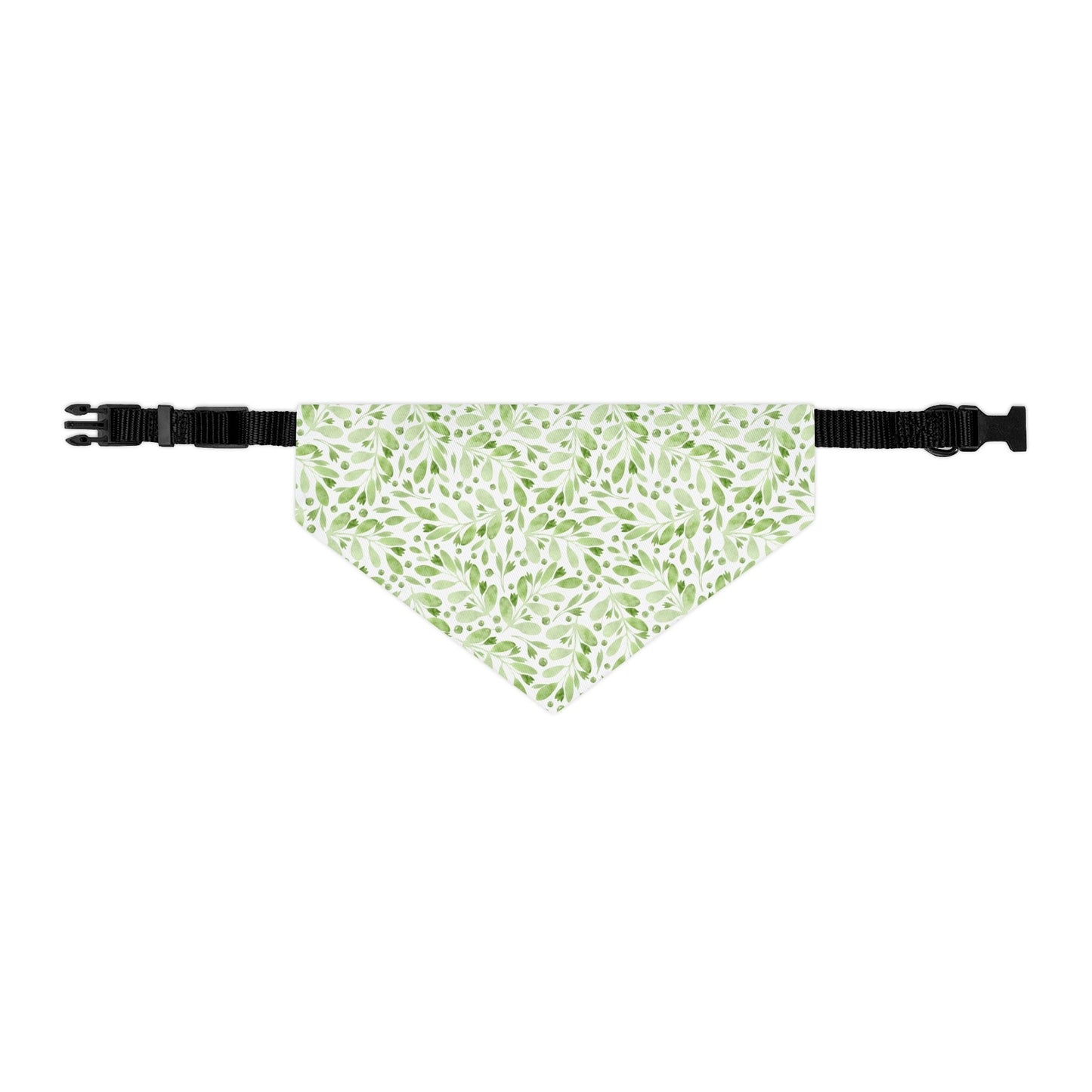 Leafy Whisper Collar-Bandana