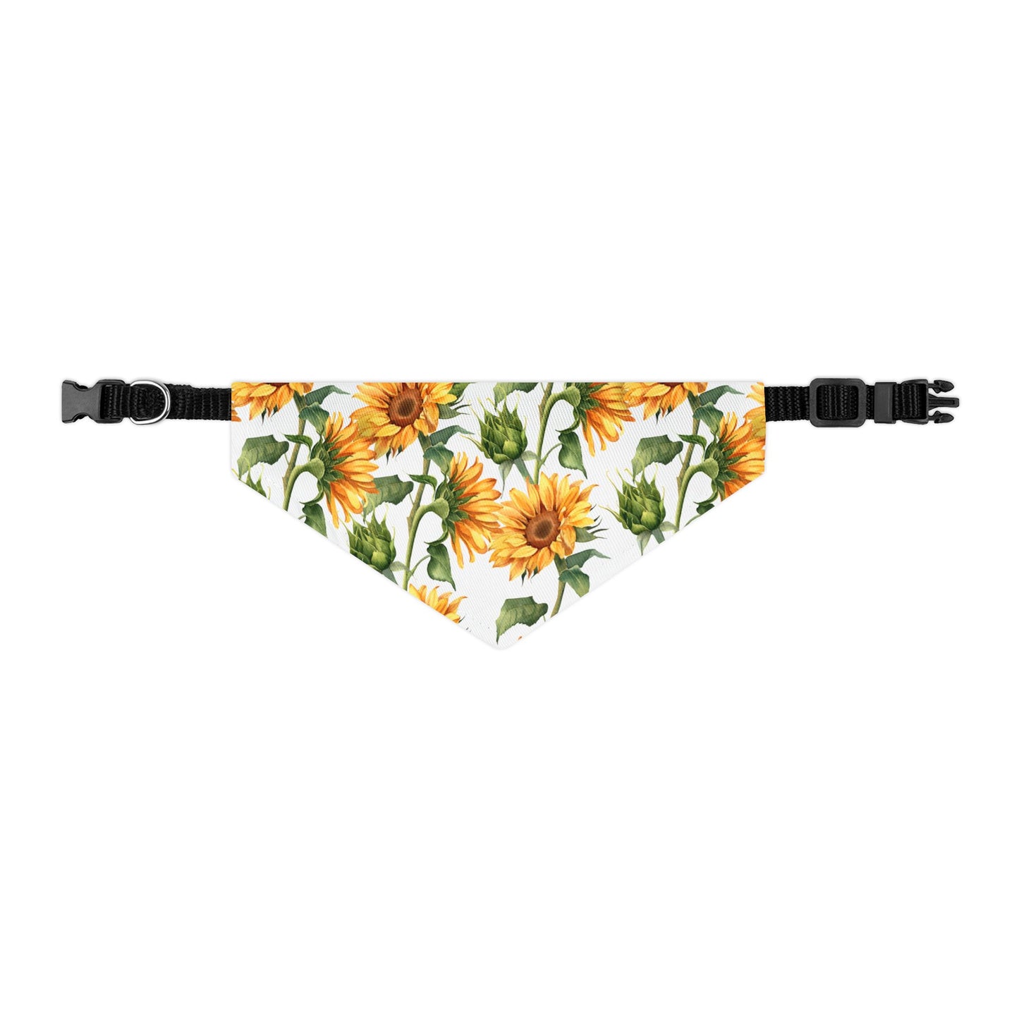 Sunflower Bloom Collar-Bandana