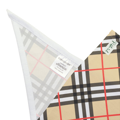 Chic Pup Plaid Bandana