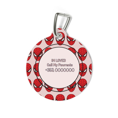 Spider-Paw Pet Tag  – Personalized Elegance !