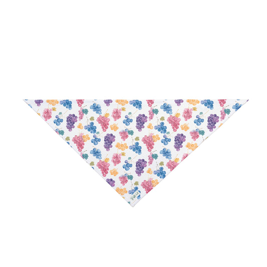 Watercolor Vineyard Grapes Bandana