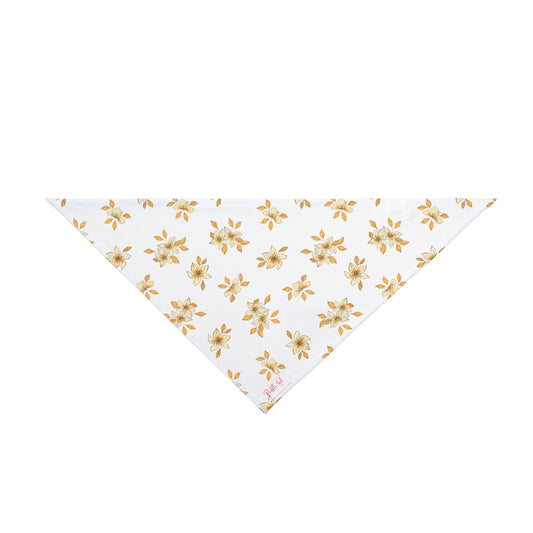Golden Bloom Bandana