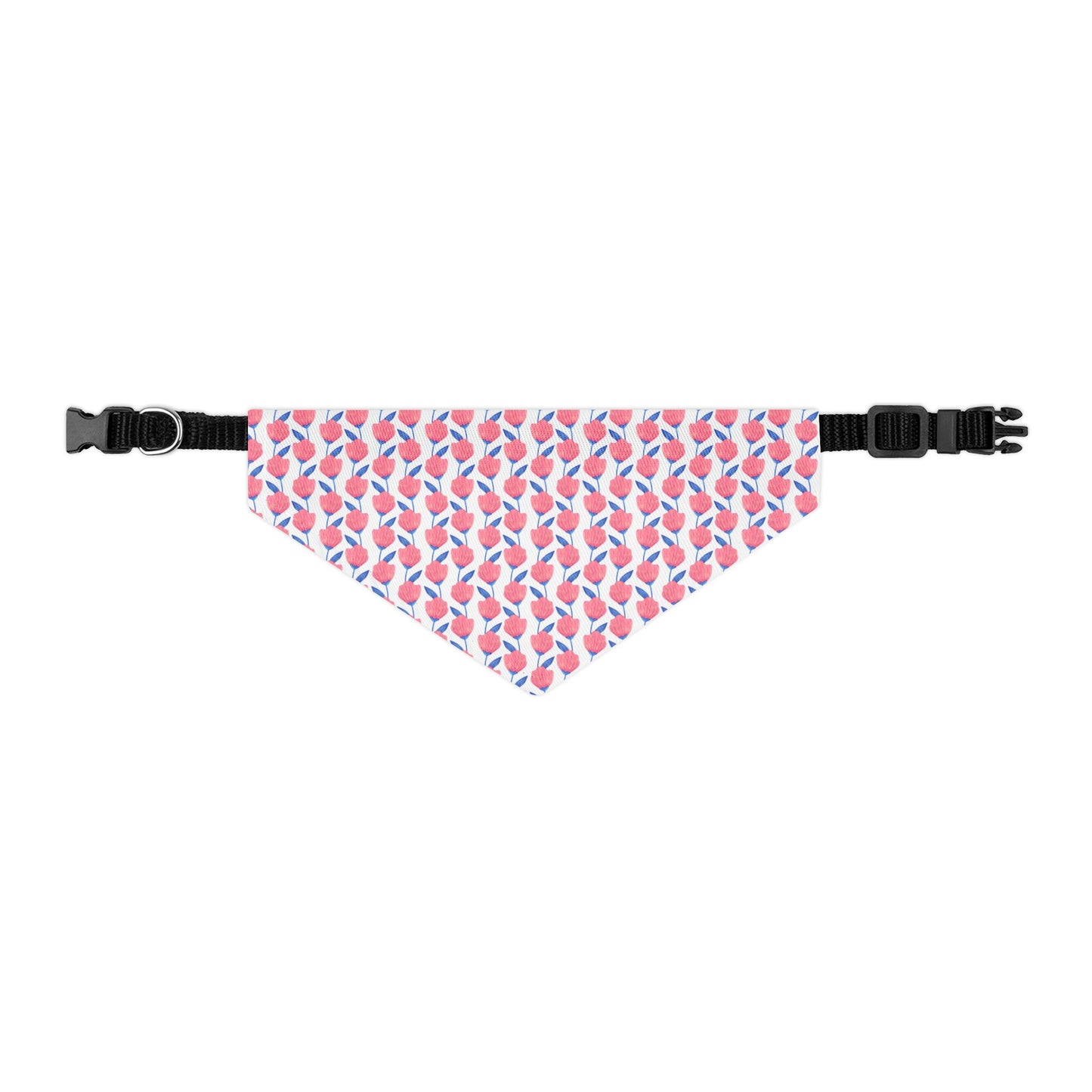 Tulip Kiss Pet Bandana 🌷💖 Collar-Bandana