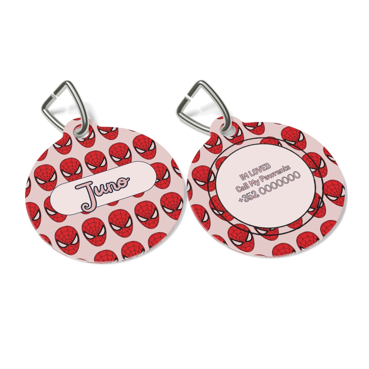 Spider-Paw Pet Tag  – Personalized Elegance !