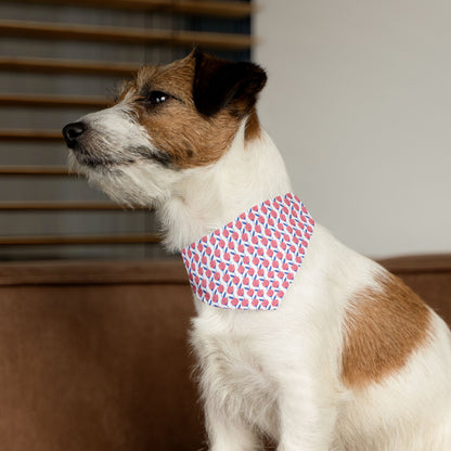 Tulip Kiss Pet Bandana 🌷💖 Collar-Bandana