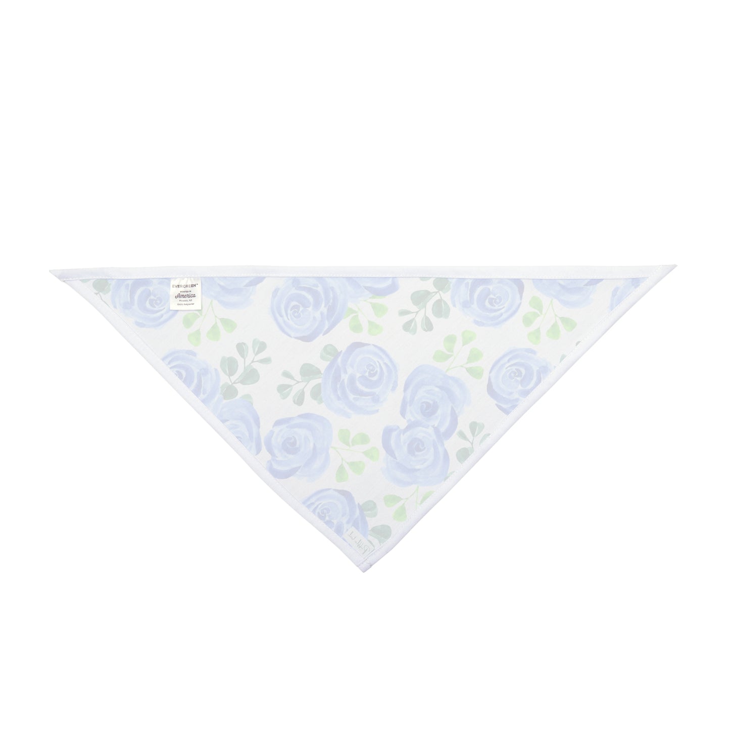 Blue Rose Elegance Bandana