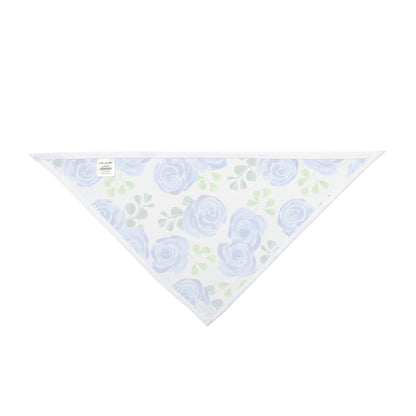 Blue Rose Elegance Bandana
