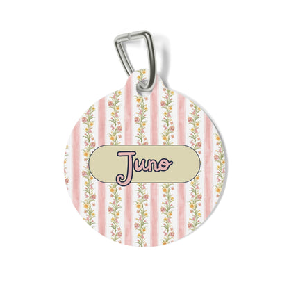 Vintage Love Pet Tag  – Personalized Elegance !