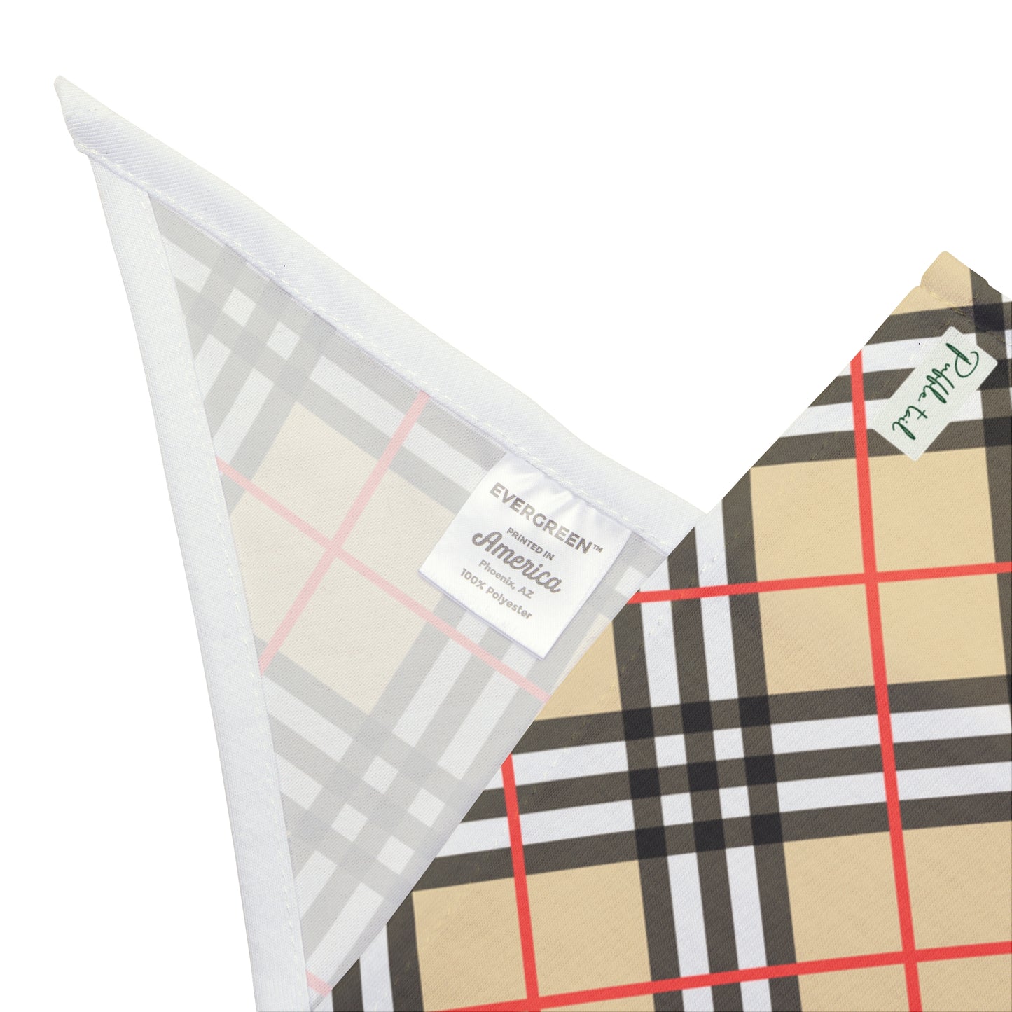 Chic Pup Plaid Bandana