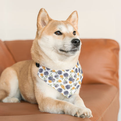 Vintage Bloom Collar-Bandana