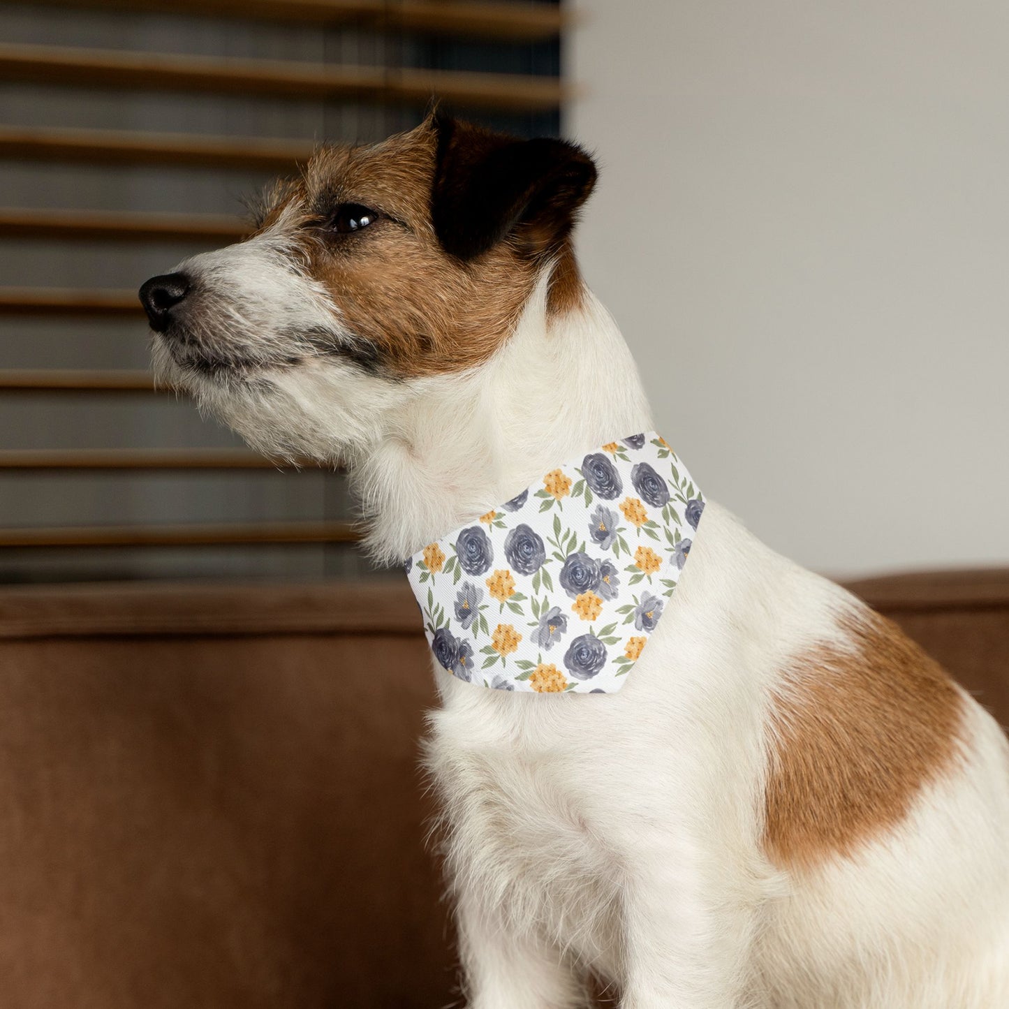 Vintage Bloom Collar-Bandana