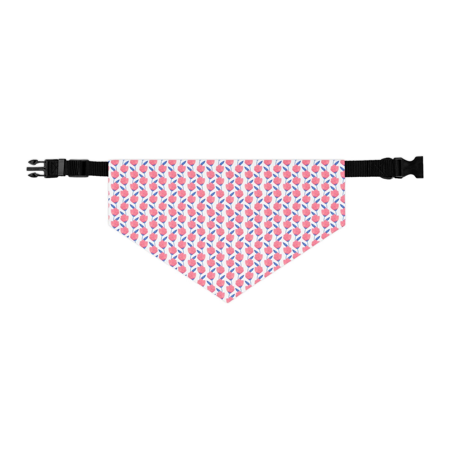 Tulip Kiss Pet Bandana 🌷💖 Collar-Bandana