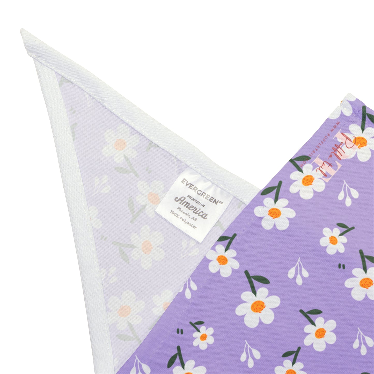 💜 Lavender Daisy Bandana 🌼