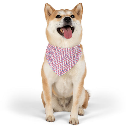 Tulip Kiss Pet Bandana 🌷💖 Collar-Bandana
