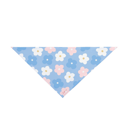 🌸 Pastel Bloom Bandana 💙