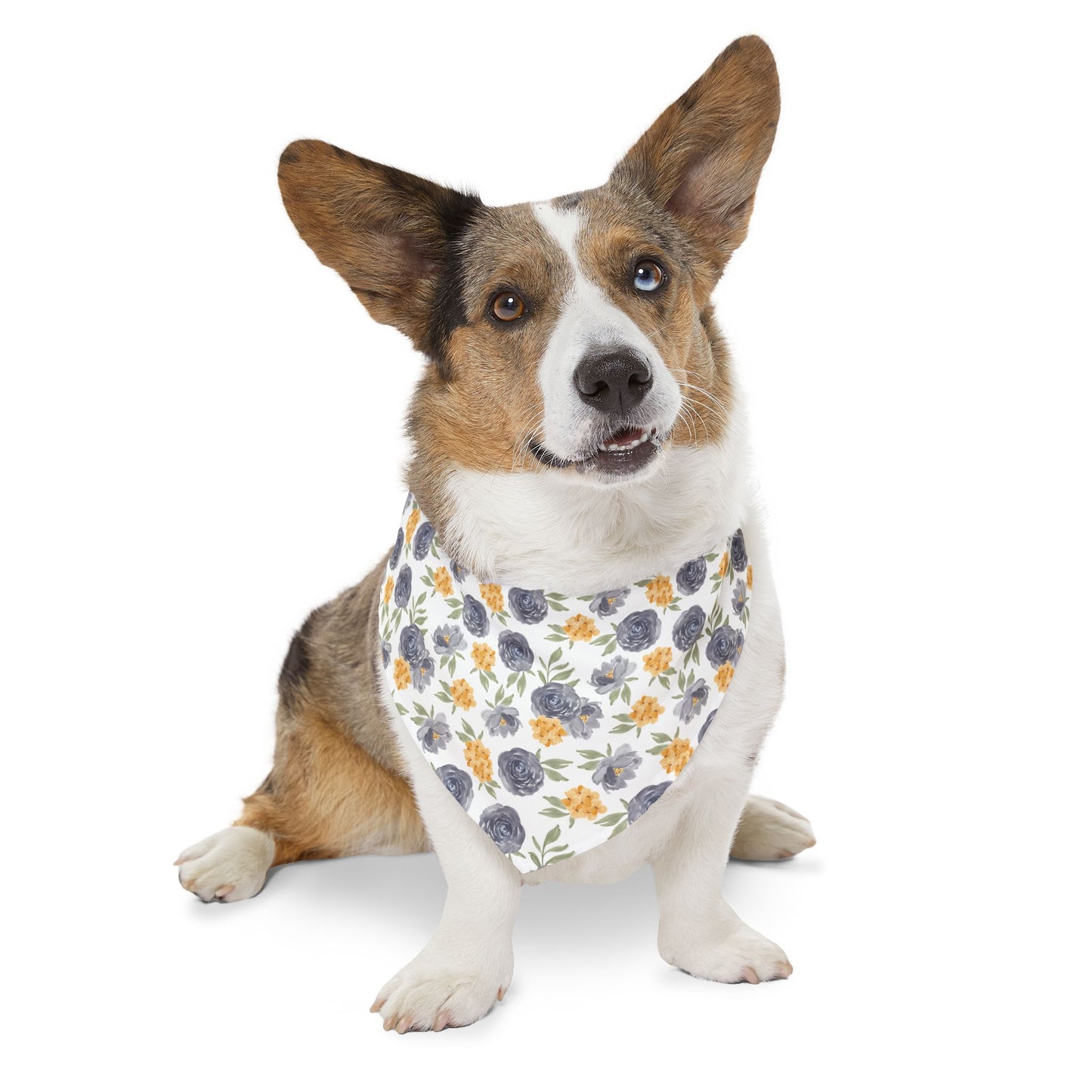 Vintage Bloom Collar-Bandana