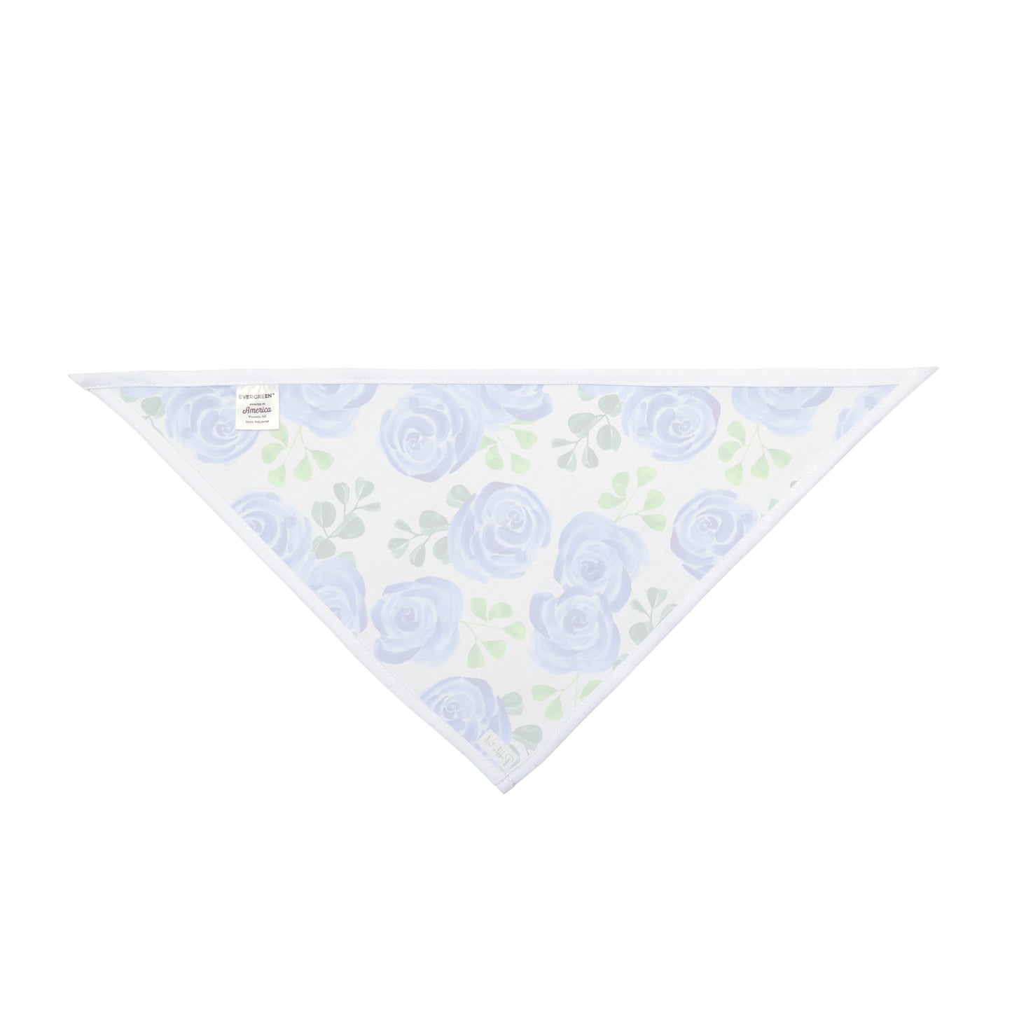 Blue Rose Elegance Bandana
