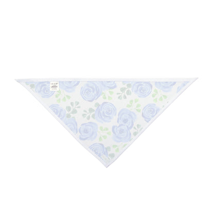 Blue Rose Elegance Bandana