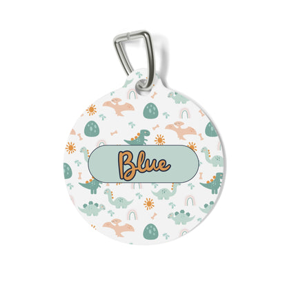 Dino Pet Tag  – Personalized Elegance !