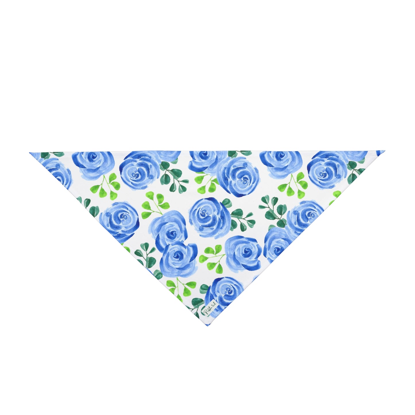 Blue Rose Elegance Bandana