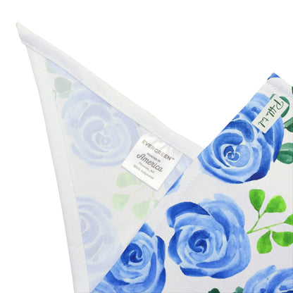 Blue Rose Elegance Bandana