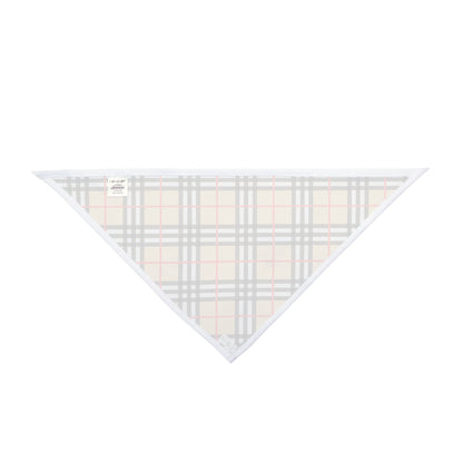 Chic Pup Plaid Bandana