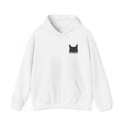 I’m Watching You” – Embroidered Cat Hoodie