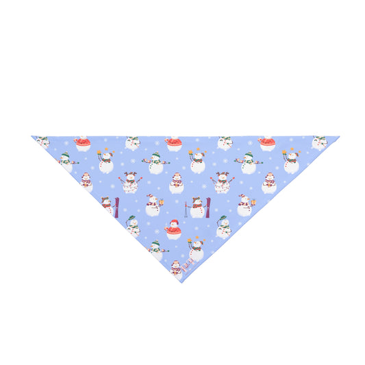 ☃️ Frosty Paws Snowman Bandana ❤️