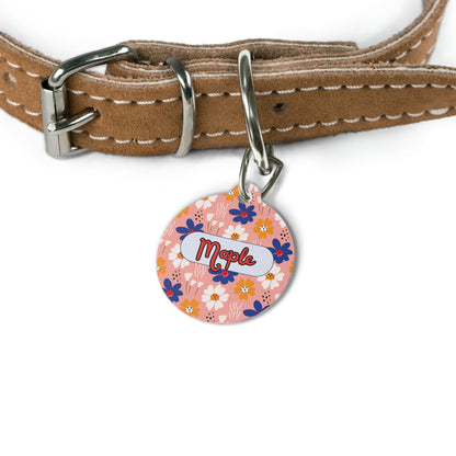 Sprinng Vibe Pet Tag  – Personalized Elegance !